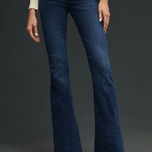 Frame Denim Medium Blue Flare Jeans